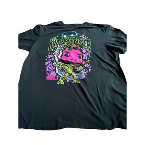 Marvel Pop Tee Mens Black Infinity Killmonger T-Shirt Size XL‎